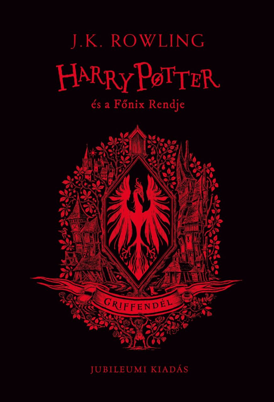 Harry potter és a főnix rendje - griffendél jubileumi kiadás (élfestett)