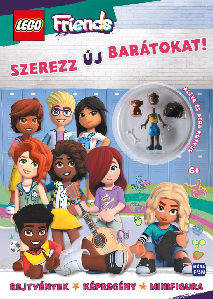 Lego friends - szerezz új barátokat! - aliya és aira kutyus minifiguráival