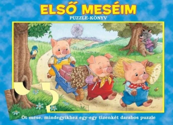 Első meséim - puzzle-könyv