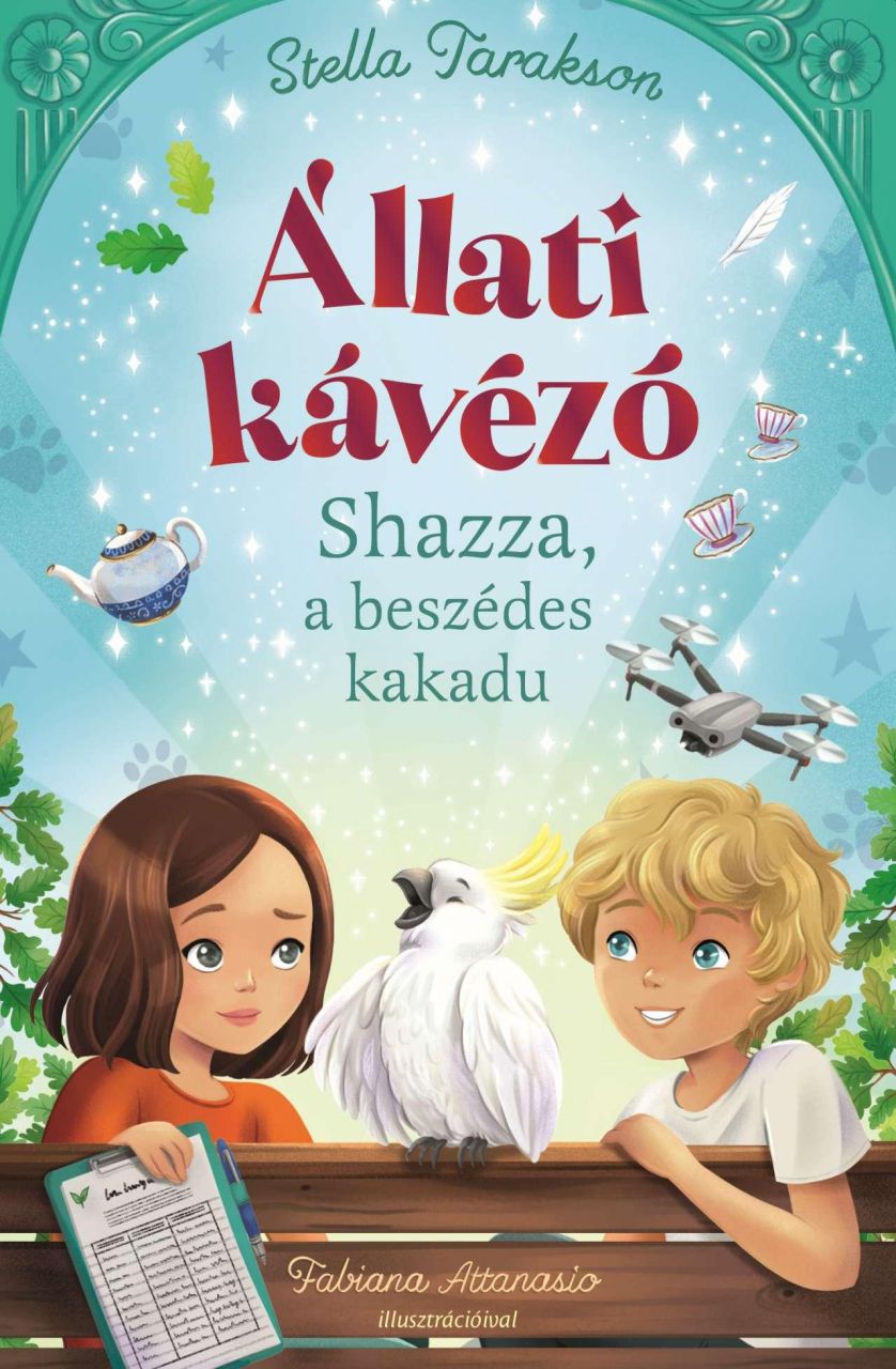 Állati kávézó - shazza, a beszédes kakadu