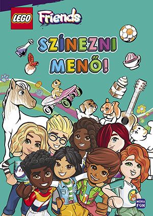 Lego friends - színezni menő!