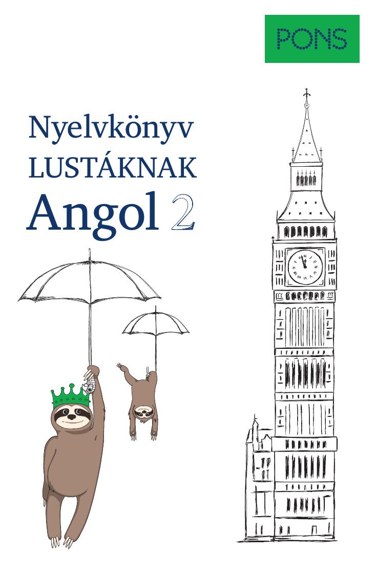 Nyelvkönyv lustáknak angol 2. (pons)