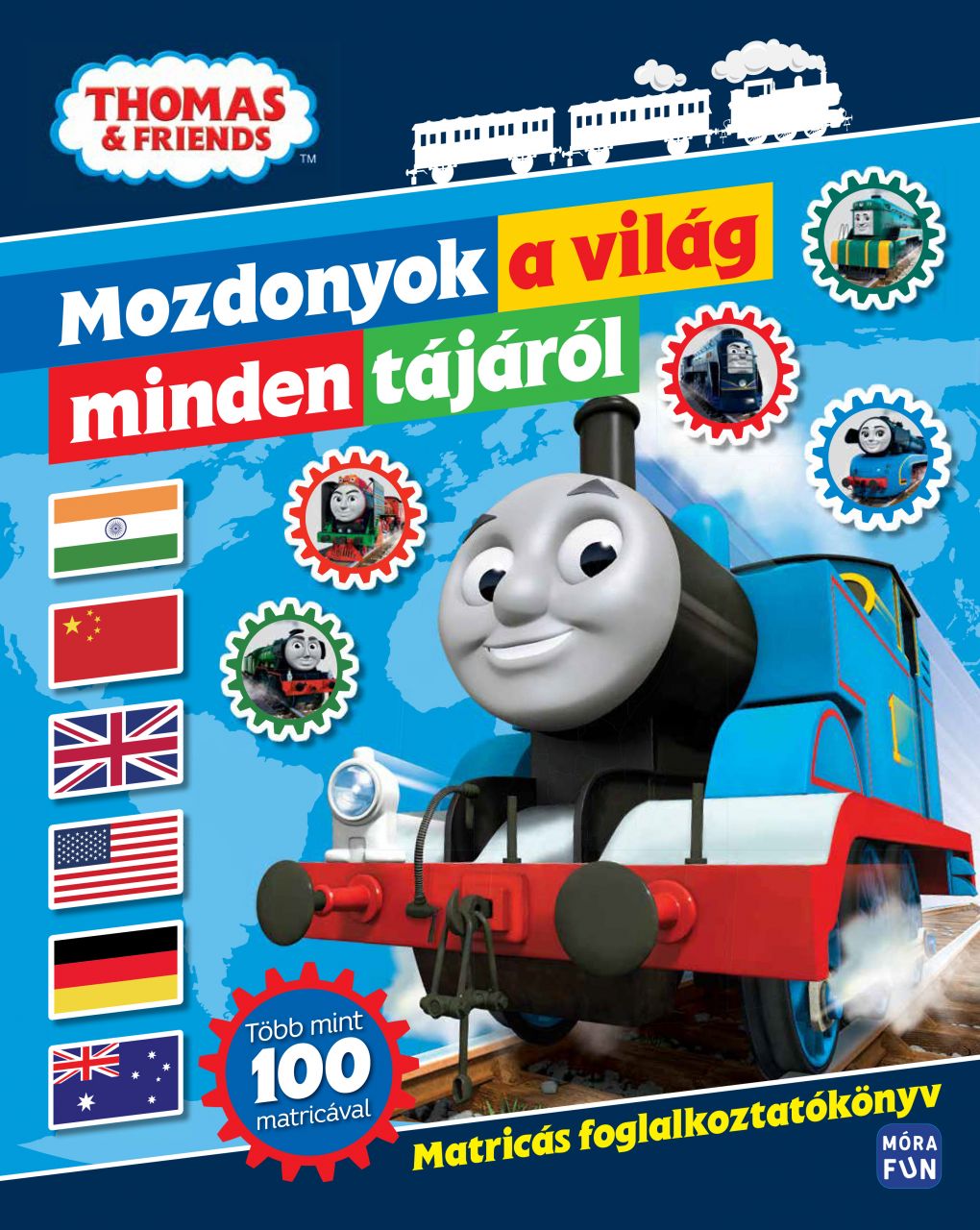 Thomas - mozdonyok a világ minden tájáról (matricás)