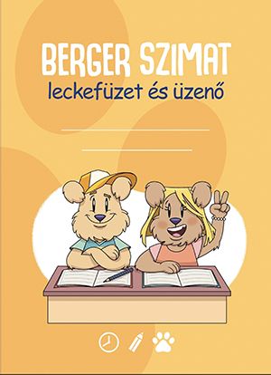 Berger szimat - leckefüzet és üzenő