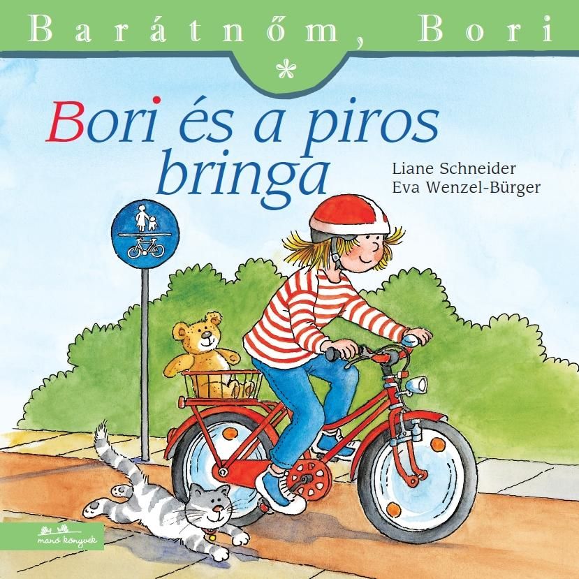 Bori és a piros bringa - barátnőm, bori