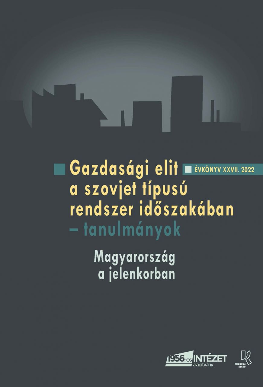 Gazdasági elit a szovjet típusú rendszer időszakában  tanulmányok