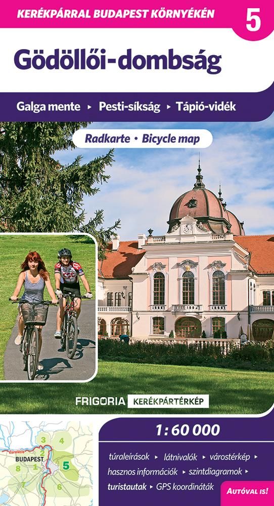 Gödöllői-dombság kerékpáros térkép 2., aktualizált kiadás