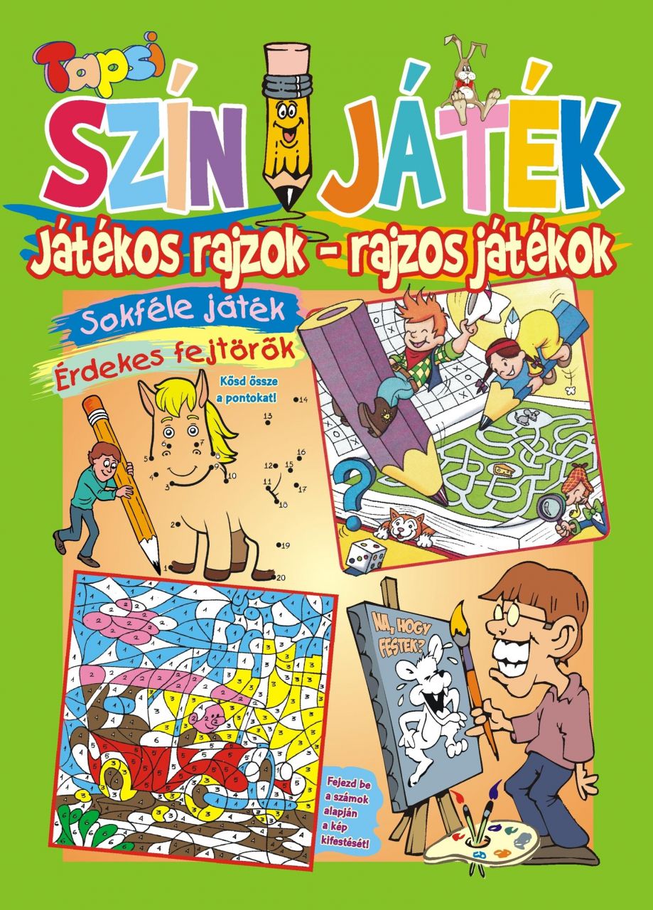 Tapsi szín-játék - játékos rajzok-rajzos játékok