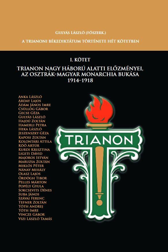 A trianoni békediktátum története hét kötetben - i. kötet