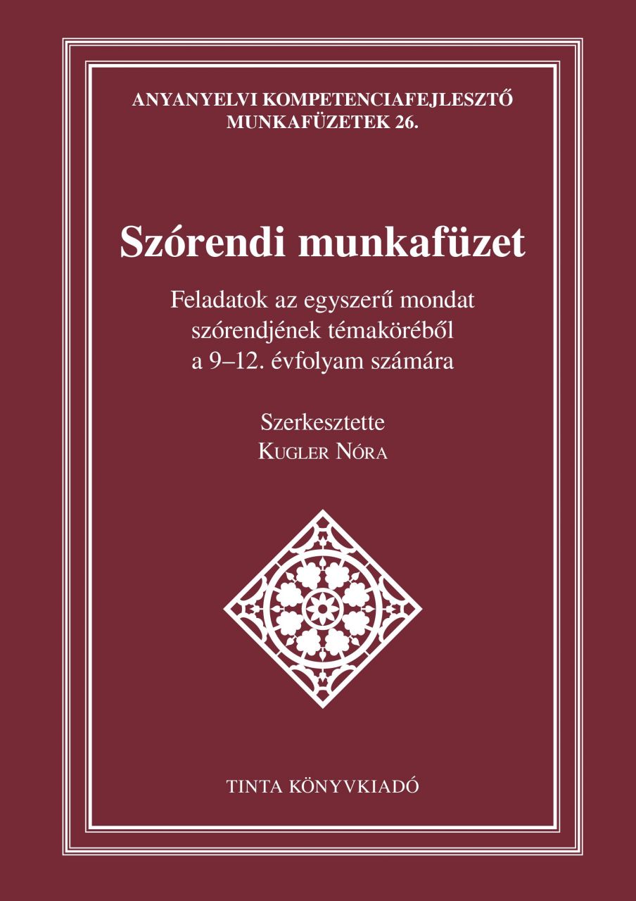 Szórendi munkafüzet