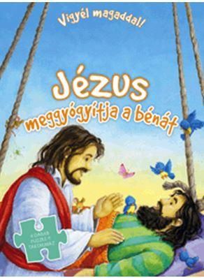 Jézus meggyógyítja a bénát - vigyél magaddal! (puzzle-el)