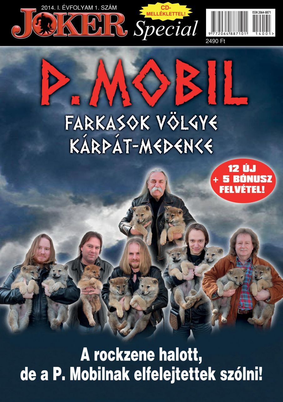 P.mobil - farkasok völgye - joker magazin + cd!!