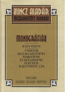 Monográfiák - toldy ferenc