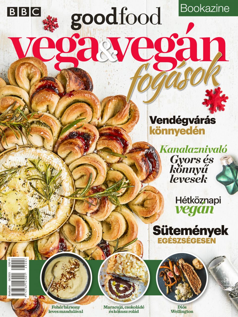 Vega és vegán fogások - bbc goodfood bookazine 2023/04