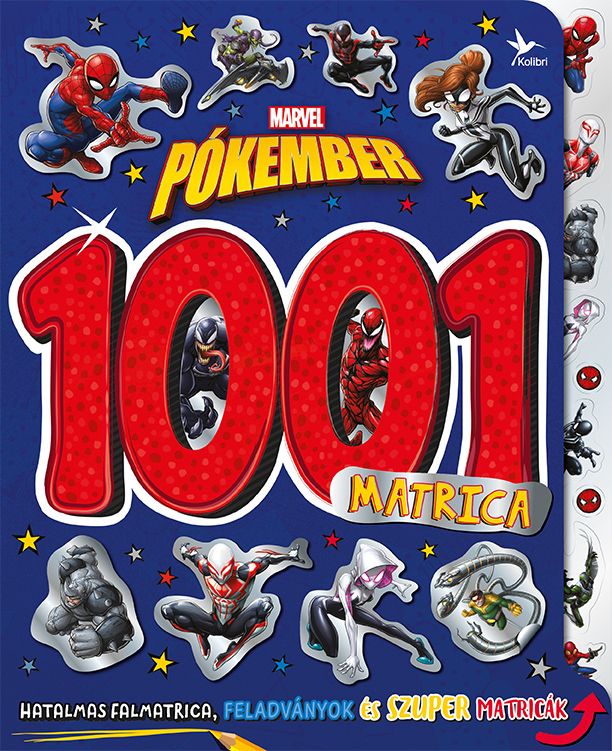 Marvel: pókember  1001 matrica