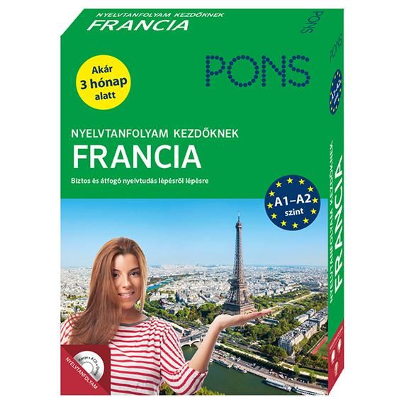 Pons nyelvtanfolyam kezdőknek - francia (online letölthető hanganyag)