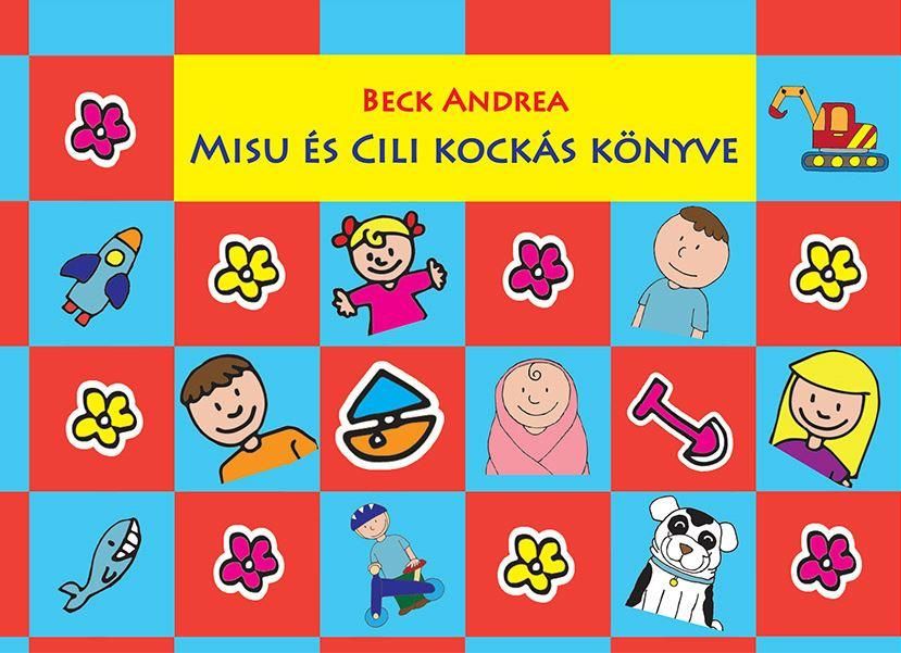 Misu és cili kockás könyve - piros-kék