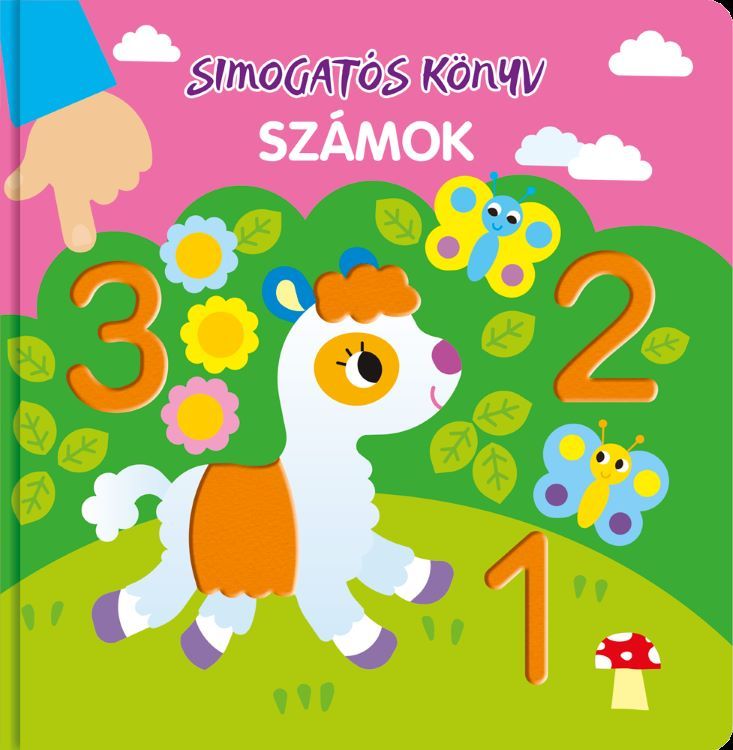 Simogatós könyv - számok Simogatós könyv - számok