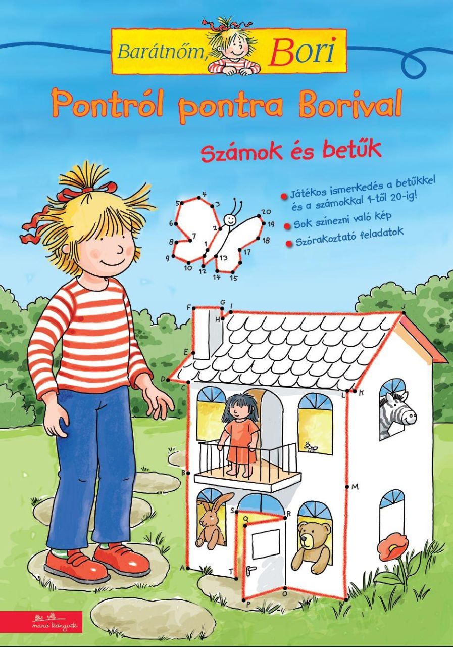 Pontról pontra borival - barátnőm, bori foglalkoztató Pontról pontra borival - barátnőm, bori foglalkoztató