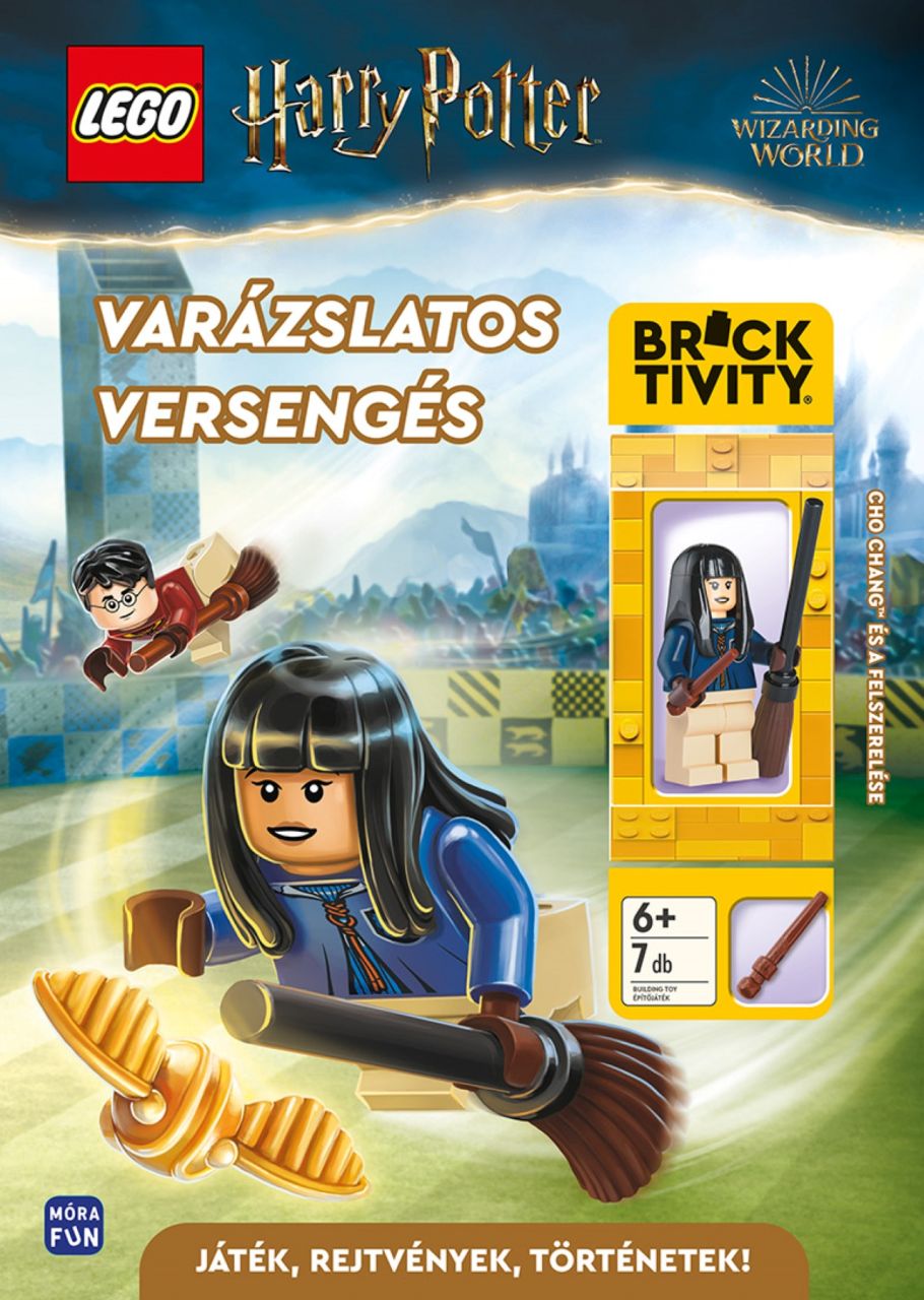 Lego harry potter - varázslatos versengés - ajándék cho chang minifigurával és f