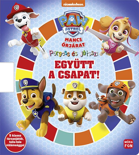 Mancs őrjárat - együtt a csapat! - pörgess és játssz! Mancs őrjárat - együtt a csapat! - pörgess és játssz!