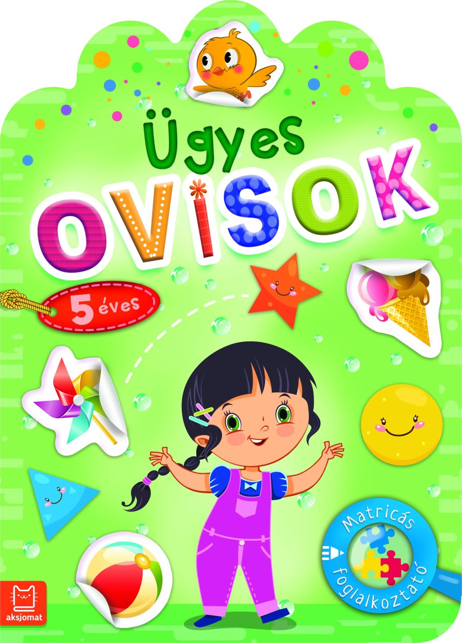 Ügyes ovisok 5 éves - matricás foglalkoztató Ügyes ovisok 5 éves - matricás foglalkoztató