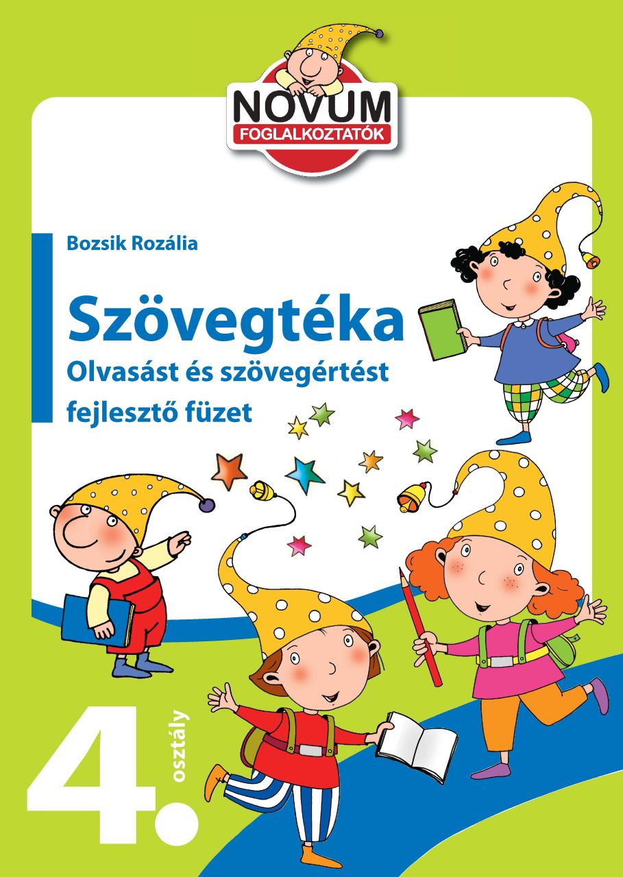 Szövegtéka - olvasást és szövegértést fejlesztő füzet 4. osztály