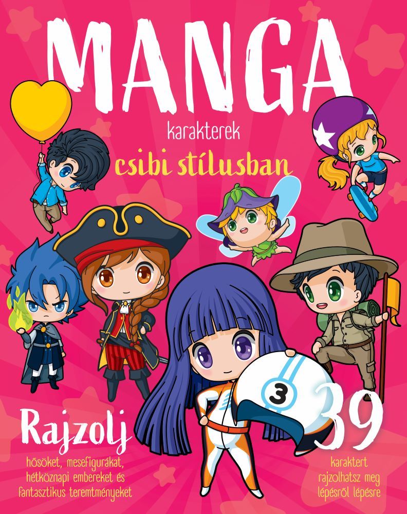 Manga karakterek csibi stílusban Manga karakterek csibi stílusban