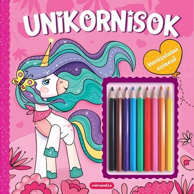 Unikornisok - varázslatos színező Unikornisok - varázslatos színező