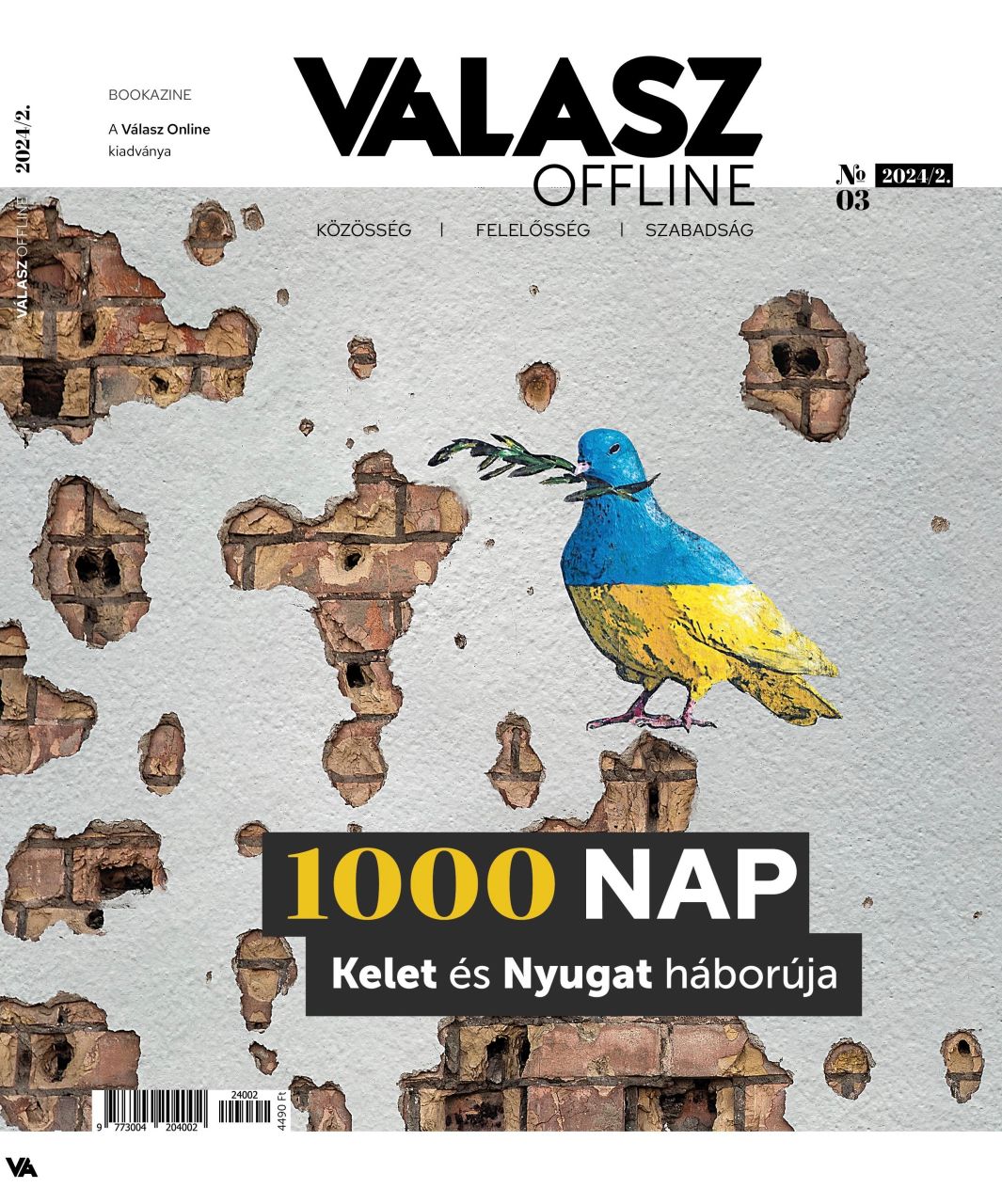1000 nap - kelet és nyugat háborúja - válasz offline (bookazine 2024/2.)