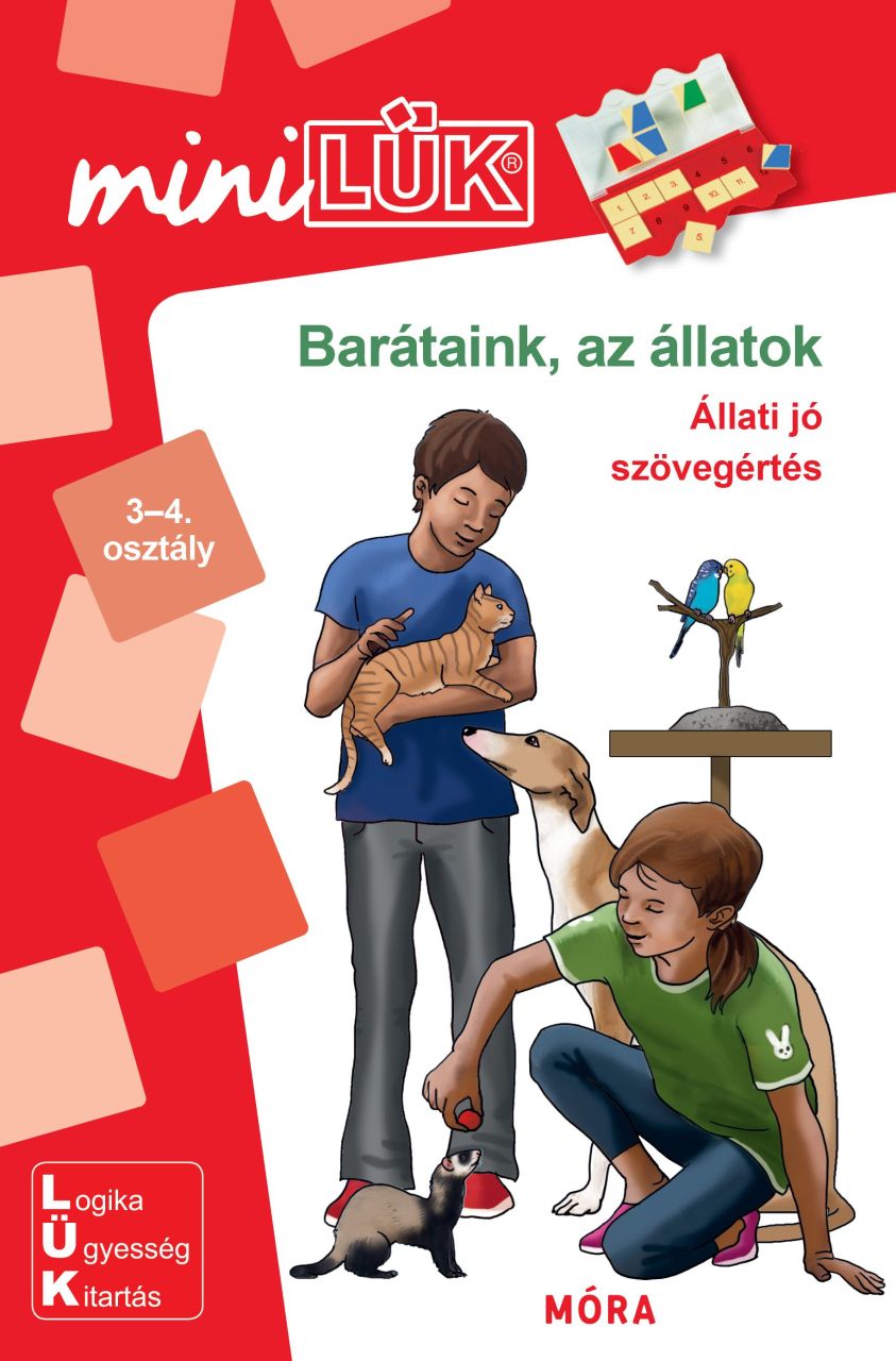 Barátaink az állatok - állati jó szövegértés (3-4. osztály)minilük Barátaink az állatok - állati jó szövegértés (3-4. osztály)minilük