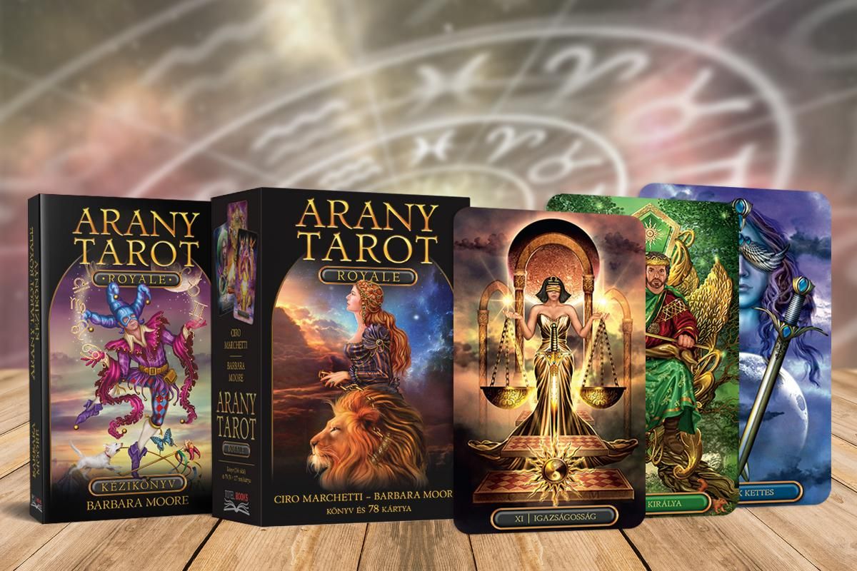 Arany tarot royale (könyv és 78 kártya) Arany tarot royale (könyv és 78 kártya)