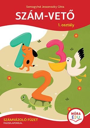 Szám-vető 1. osztály - számvázoló füzet - pauszlapokkal Szám-vető 1. osztály - számvázoló füzet - pauszlapokkal