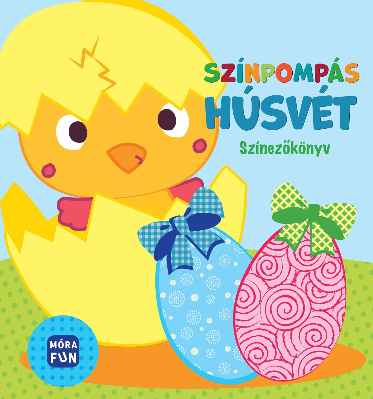 Színpompás húsvét - színezőkönyv Színpompás húsvét - színezőkönyv