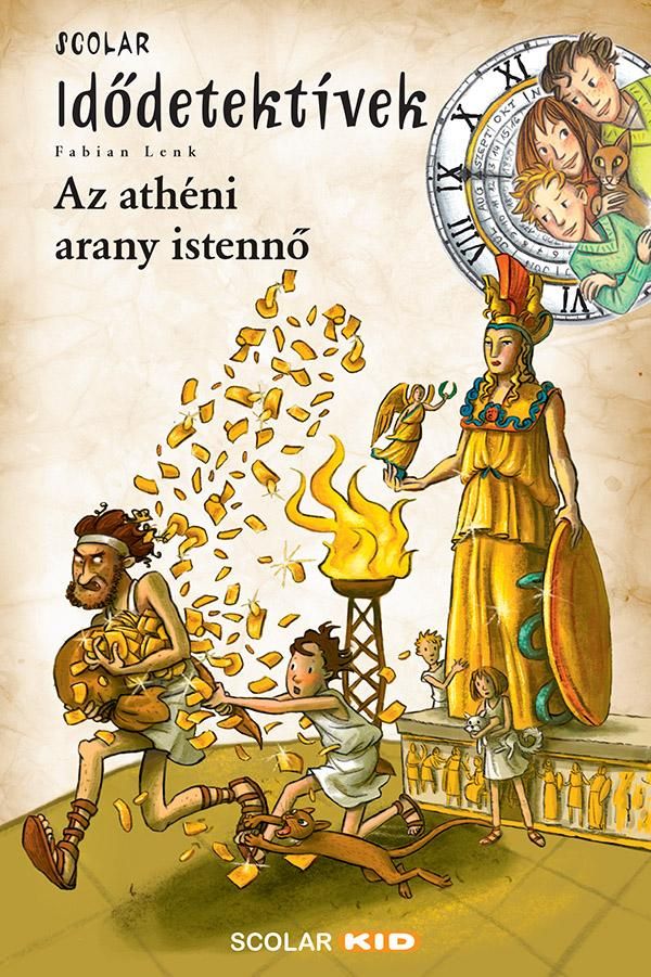 Az athéni arany istennő - idődetektívek 27.
