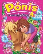 Pónis matricásfüzet 4. (45 matricával) Pónis matricásfüzet 4. (45 matricával)