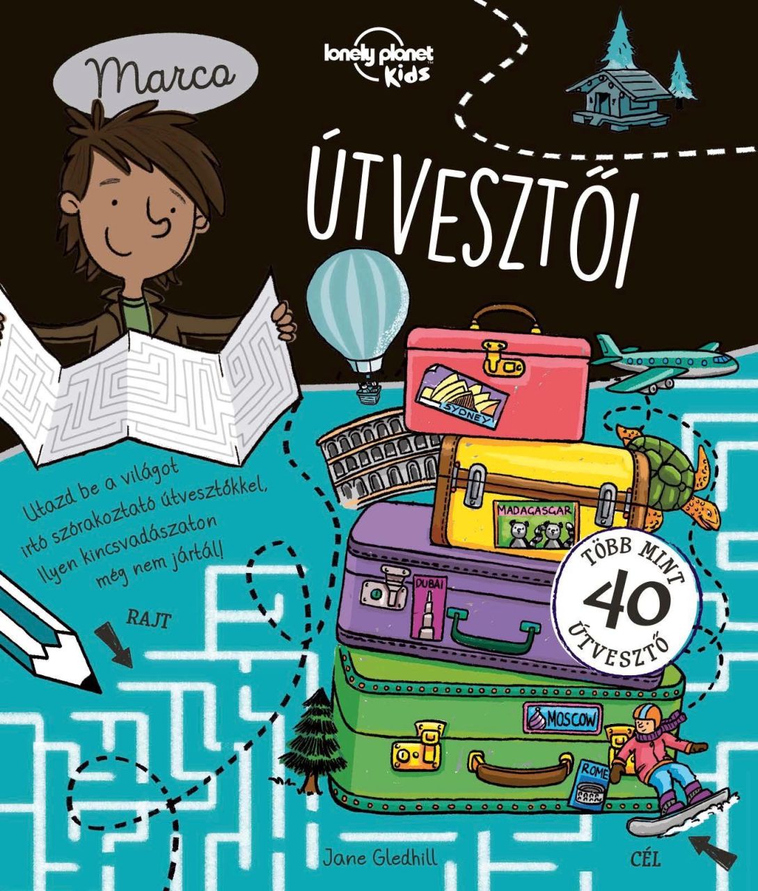 Marco útvesztői - lonely planet foglalkoztató könyv Marco útvesztői - lonely planet foglalkoztató könyv