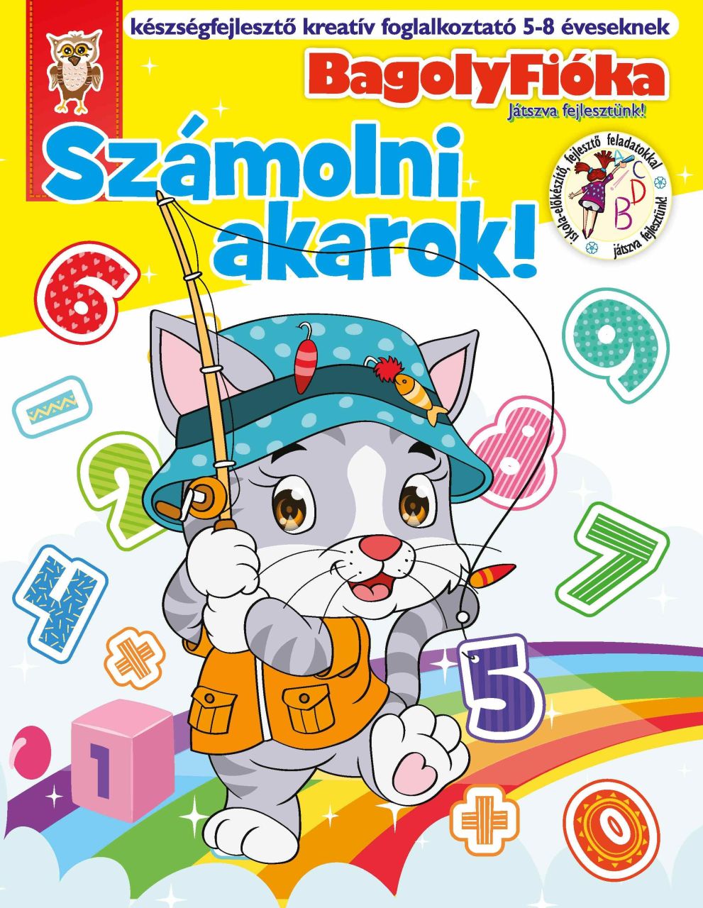 Számolni akarok! - bagolyfióka (kreatív foglalkoztató)