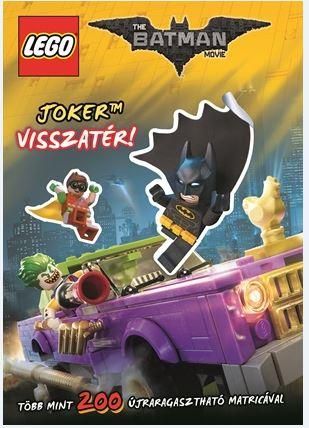 Joker visszatér! - lego the batman movie (matricás foglalkoztató) Joker visszatér! - lego the batman movie (matricás foglalkoztató)