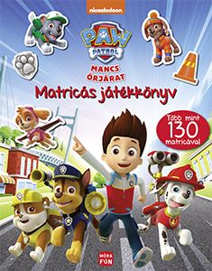Mancs őrjárat - matricás játékkönyv Mancs őrjárat - matricás játékkönyv