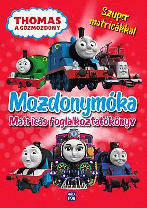 Thomas a gőzmozdony - mozdonymóka foglalkoztatókönyv 100 matricával Thomas a gőzmozdony - mozdonymóka foglalkoztatókönyv 100 matricával