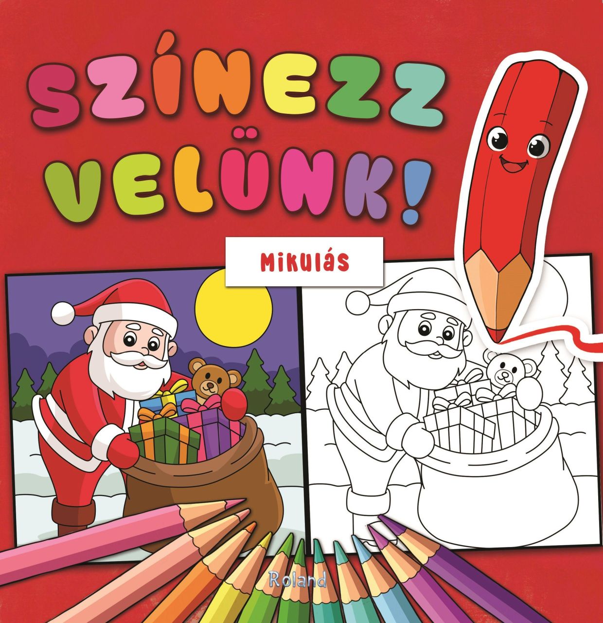 Színezz velünk! mikulás Színezz velünk! mikulás