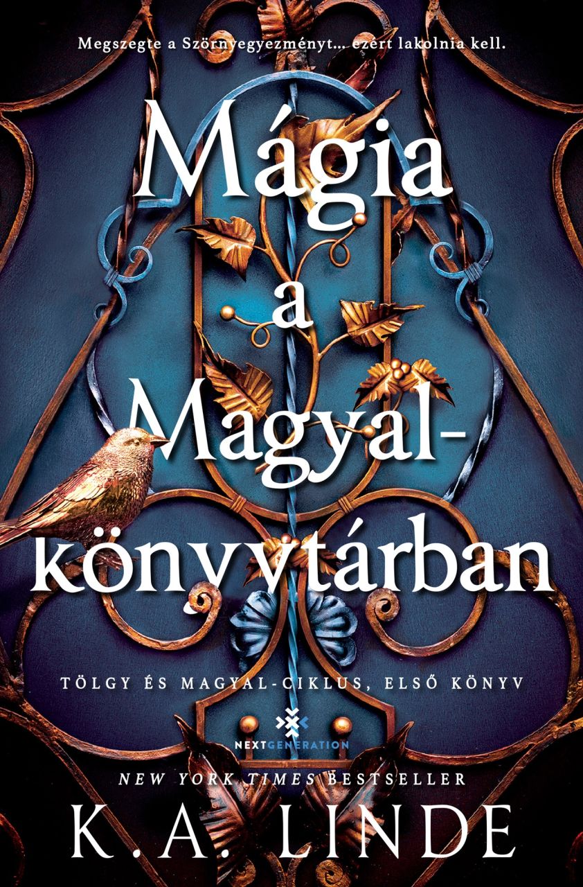 Mágia a magyalkönyvtárban - éldekorált Mágia a magyalkönyvtárban - éldekorált