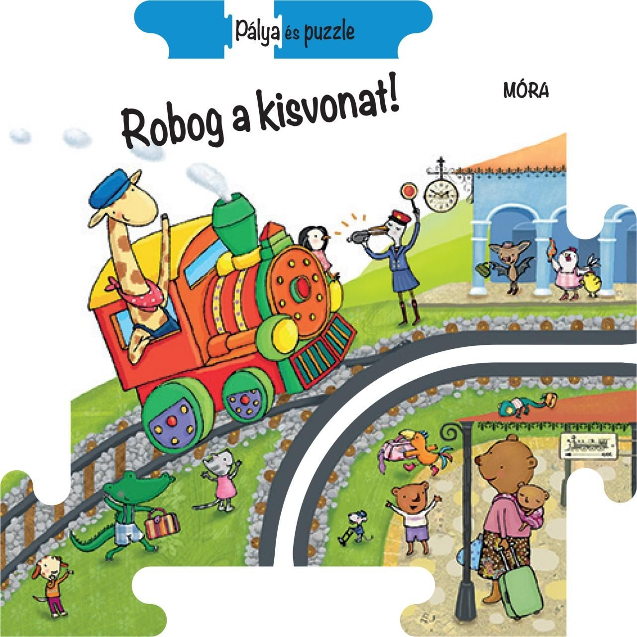 Robog a kisvonat! - puzzle és pálya Robog a kisvonat! - puzzle és pálya
