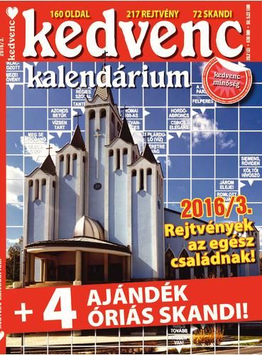 Kedvenc kalendárium 2016/3. Kedvenc kalendárium 2016/3.