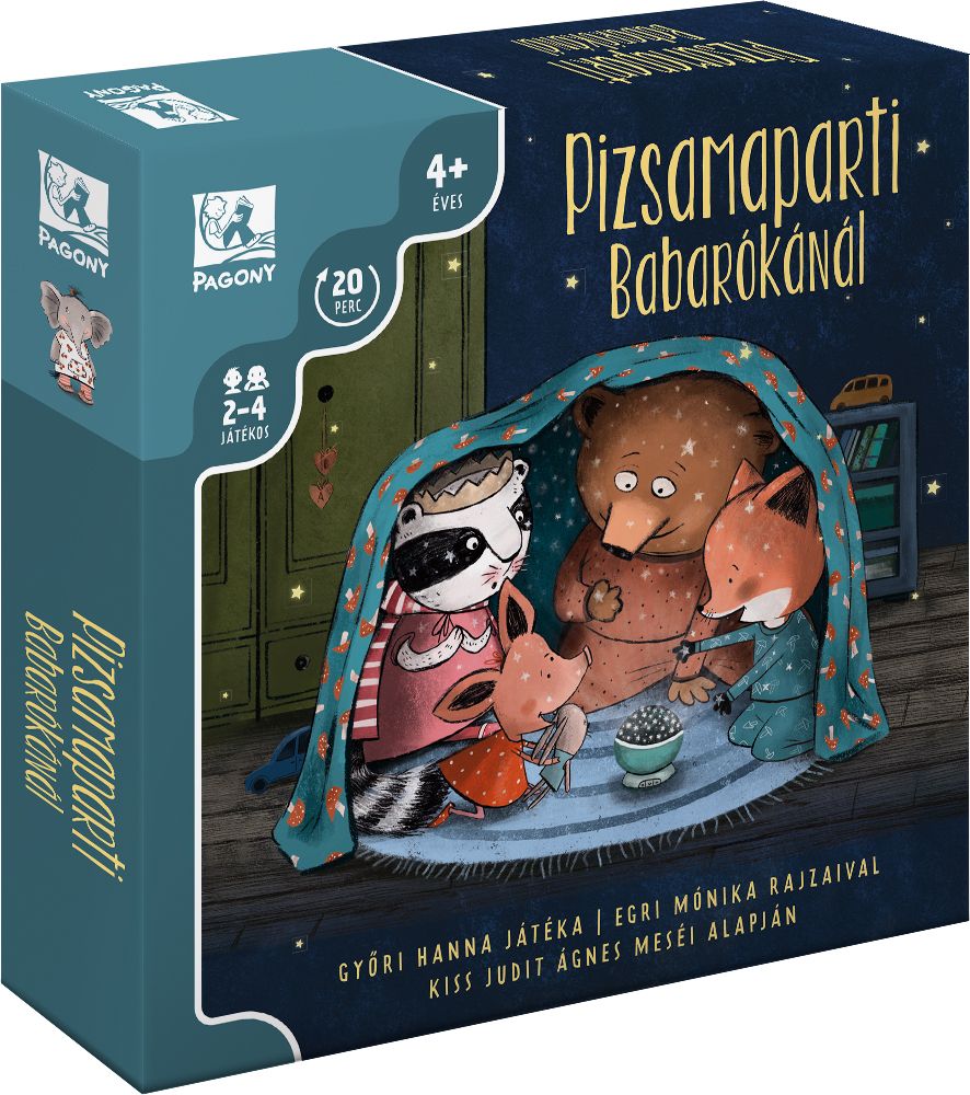 Pizsamaparti babarókánál - társasjáték Pizsamaparti babarókánál - társasjáték