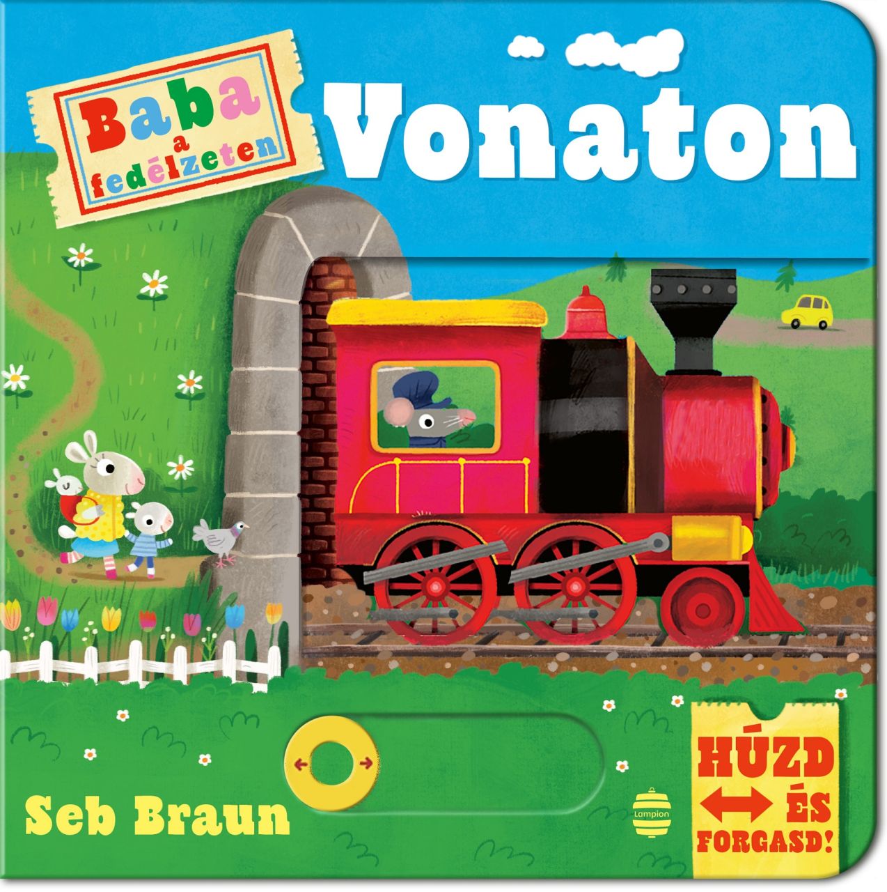 Vonaton - baba a fedélzeten