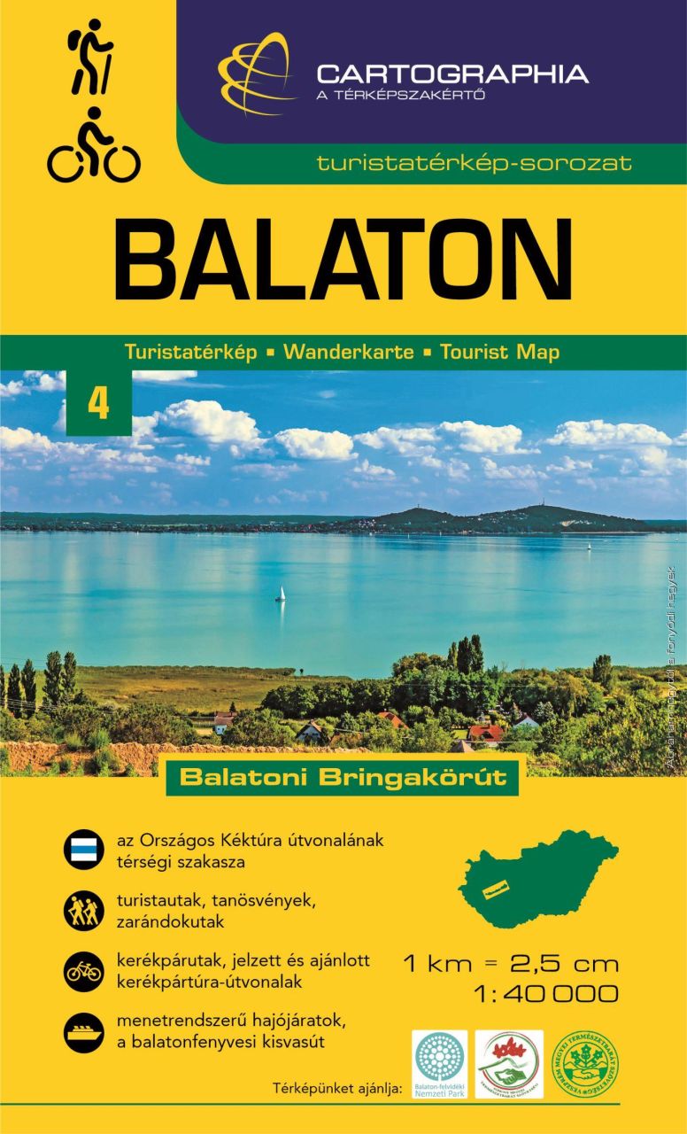 Balaton turistatérkép 1:40e. - balatoni bringakörút Balaton turistatérkép 1:40e. - balatoni bringakörút