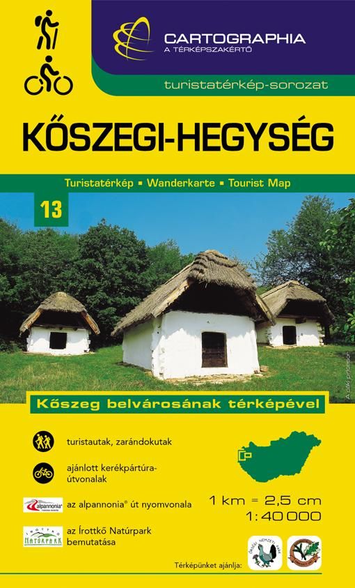 Kőszegi-hegység turistatérkép - cart. - "sc" - Kőszegi-hegység turistatérkép - cart. - "sc" -