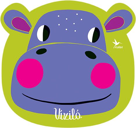 Mit csinál a víziló? - kézbábos pancsoló - színek a babának Mit csinál a víziló? - kézbábos pancsoló - színek a babának